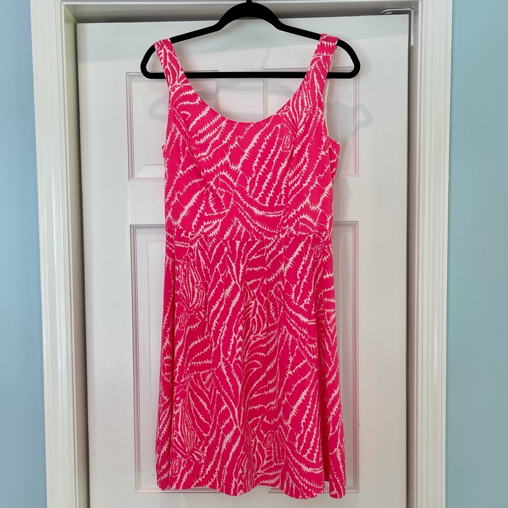NWOT Lilly Pulitzer Zebra Print Silk Dress